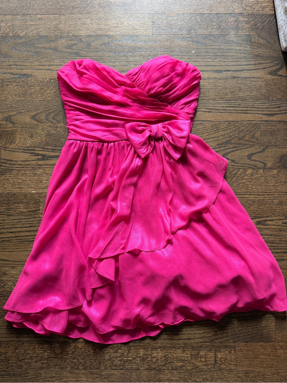 B darlin strapless vintage homecoming dress pink size 3/4